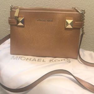 Michael Kors rose gold purse